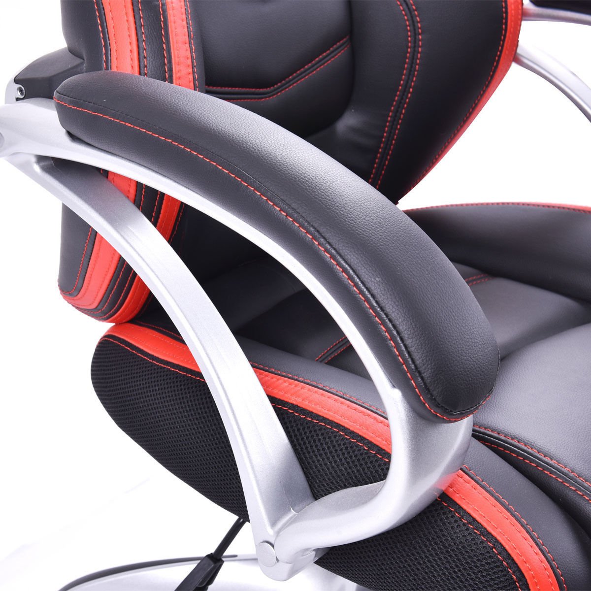 Giantex Executive Racing Gaming Office Chair PU Leather