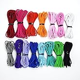 15 Colors 33 Yards Elastic Band Cord 2mm Bracelet String Rubber Rope 6.6ft/pcs for Bracelet, Beading, Jewelry Making by humyeam