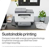 HP LaserJet MFP M235sdw Compact All in One Printer Black & White view 7