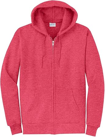 heather red sweatshirt