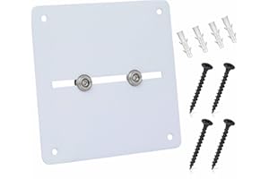 Wrestling Belt Wall Mount Hanger - Heavy-Duty Universal Replics Belts Clear Acrylic Plastic Display for Championship Belts 13