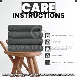 GC GAVENO CAVAILIA Large Bath Towels 4 Pack Egyptian Cotton 75x135 cm view 4