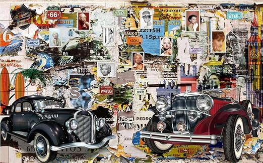 3d Wallpaper Old Car