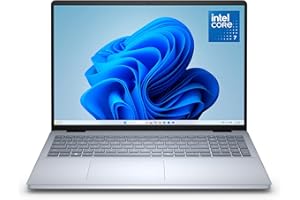 Dell 16 Laptop DC16251-16.0-inch 16:10 2K Touchscreen Display, Intel Core 7 150U Processor, 16GB DDR5 RAM, 1TB SSD, Intel Graphics, Windows 11 Home, 1 Year Basic Onsite Service, Cloud Blue