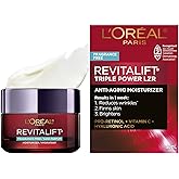L’Oréal Paris Day Moisturizer, Revitalift Triple Power LZR, With Pro-Retinol, Vitamin C + Hyaluronic Acid, Reduces Look of Wr