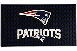 The Memory Company Officially Licensed NFL Bar Mat - Non-Slip Rubber Heavy-Duty, for Countertop & Home Bar, Large 19” x 11”