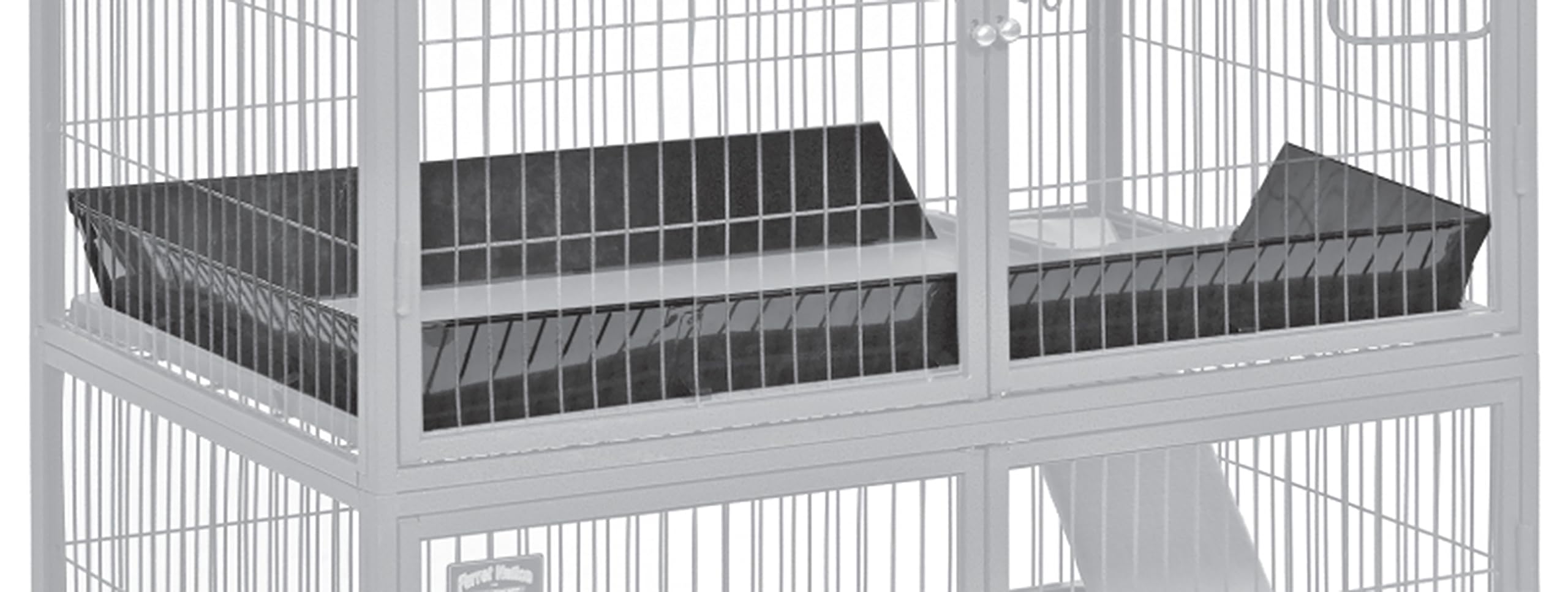 MidWest Homes for Pets Ferret Nation Upper Scatter Guard for Ferret Nation and Critter Nation Small Animal Cages — image 1