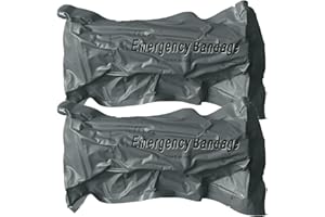 6 Inch Israeli Style Emergency Bandage, Compression Trauma Pressure Wound Dressing, Medical Sterile Vacuum Sealed, Trauma Kit