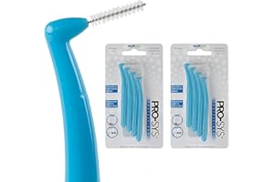 PRO-SYS® Interdental Brush Narrow Spaces, Proxy Brush - 8 Brushes (2 Packs – 4 Brushes per Pack) – with Dupont™ Bristles