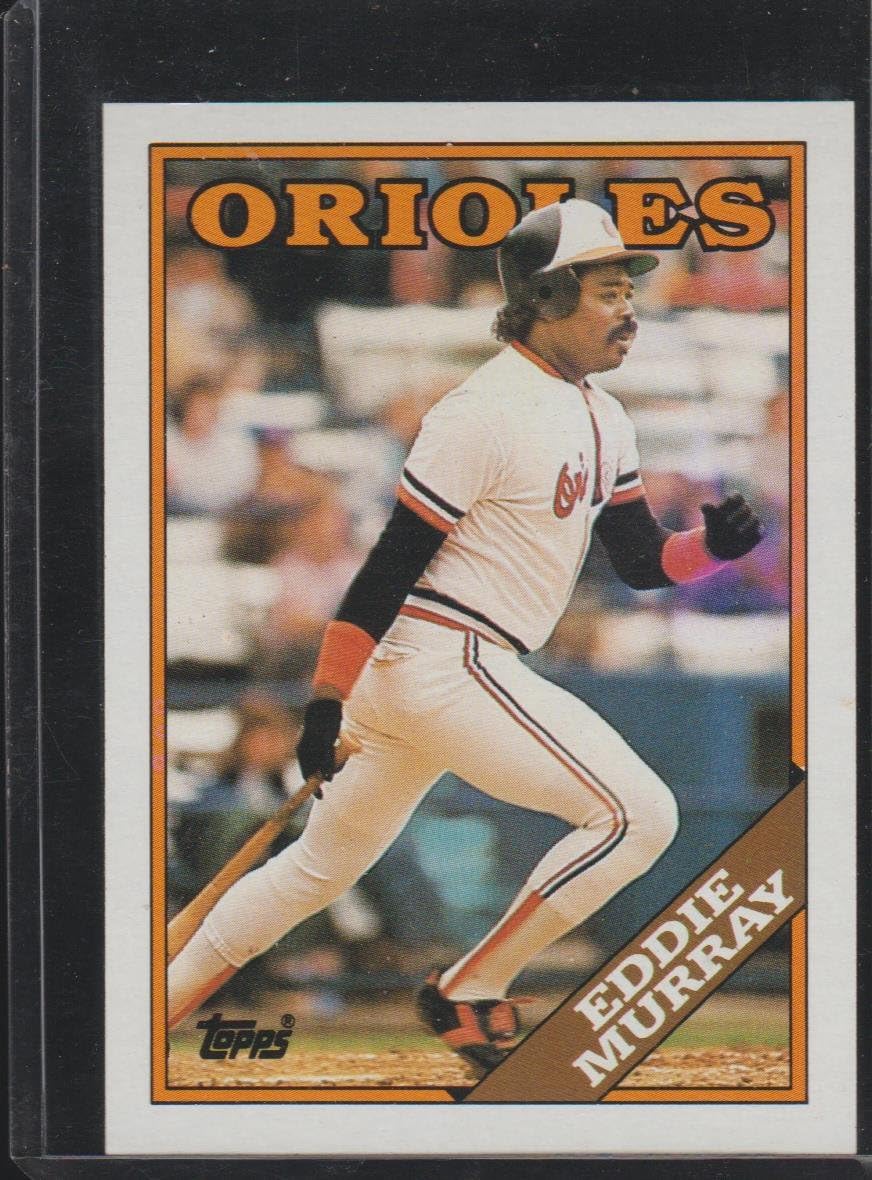 1988 Topps Eddie Murray Orioles Baseball Card 495 At Amazon s Sports 