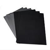 EXERZ 30x40cm Canvas Panels Black 3mm 280gsm Triple Primed 6pk view 4