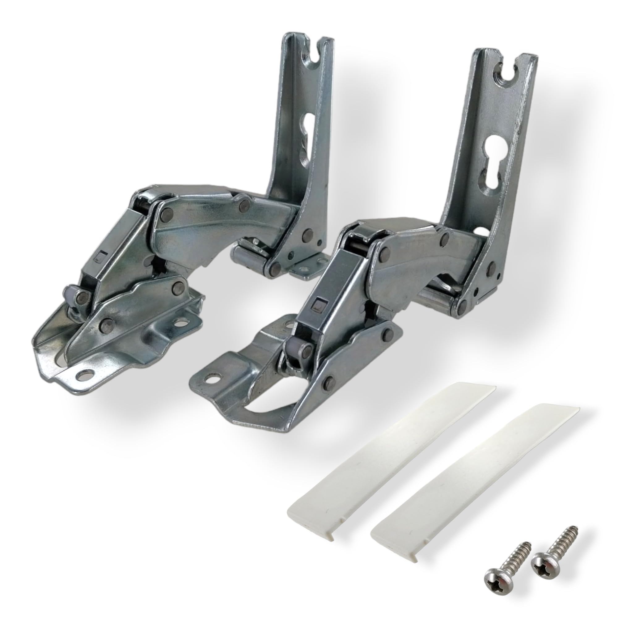 DL-pro Door Hinge Set Upper and Lower for AEG Electrolux 2211202045 + 2211201047 Hettich Hinge for Santo Fridge zer