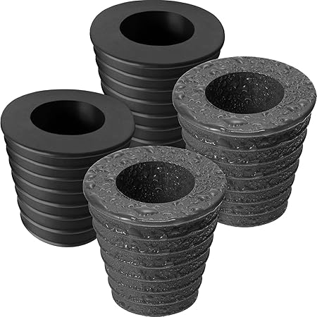 Amazon Com Pelopy Umbrella Cone Wedge Fits Umbrella Pole Diameter 1 5 Inch 38 Mm For Patio Table Hole Opening Or Parasol Base Stand 1 94 To 2 7 Inch 4 Black Garden Outdoor