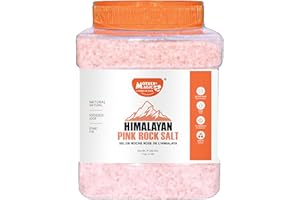 Mother’s Magic Himalayan Pink Salt Fine Grain – 2 kg (4.4 lb / 70.5 oz) Natural Iodized Fine Salt for Cooking & Daily Use, Mi