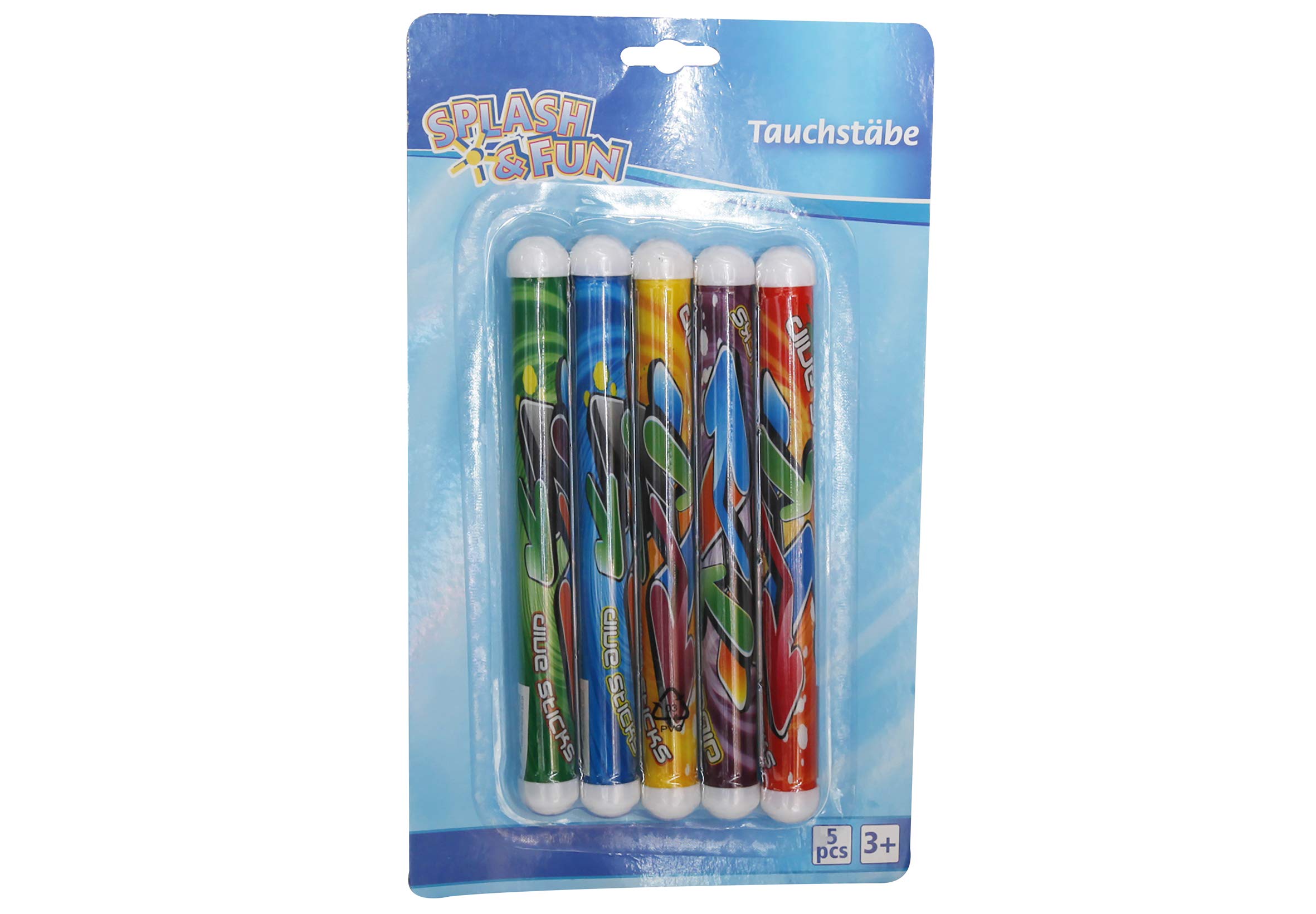 VEDES Großhandel GmbH - Ware Splash & Fun Diving Sticks (Pack of 5)