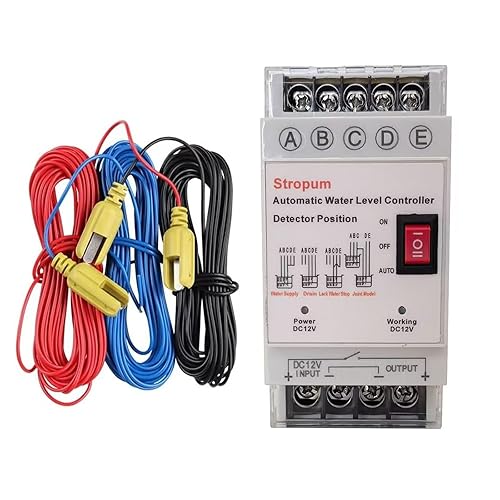 DC 12V Automatic Water Level Controller Liquid Level Sensor Detector ...