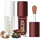 LANGMANNI Moisturizing Lip Oil,No-Sticky Lip Gloss