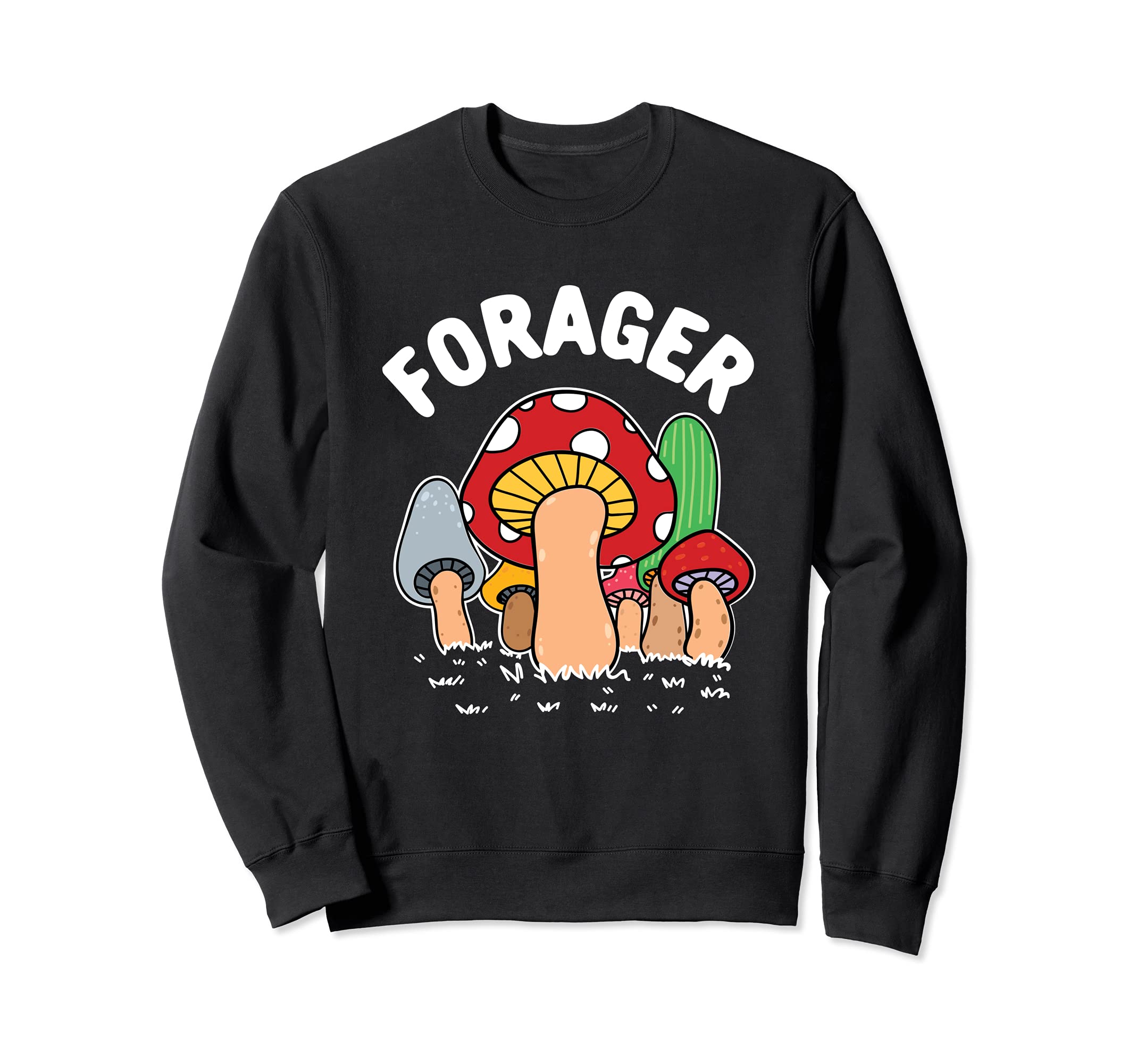 Fungi - Morel Hunting Wild Mushroom Hunter - Forager Sweatshirt