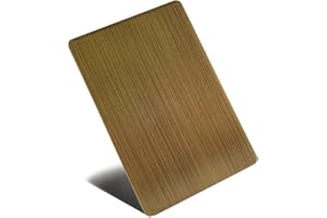 Antique Brass Sample for CT Copper Tailor Custom Stainless Steel Range Hoods,2" by 3" Sheet