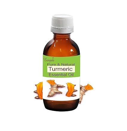 Bangota Turmeric Pure & Natural Essential Oil (Curcuma longa) (15 ml (0.50 Oz))
