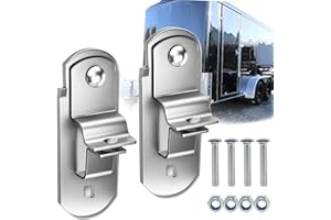 EJYTRVT Cargo Trailer Door Latch, Trailer Hasp, Trailer Latches, Enclosed Trailer Door Latch, Ramp Locking Hasp, Cam Lock Lat