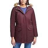 Levi's Women's Sherpa Lined Mid-length Performance Park Jacket With Faux Fur Collar