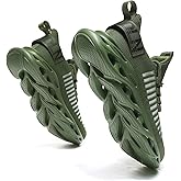 GSLMOLN Men's Slip on Breathable Walking Shoes Ultra Lightweight Casual Sport Gym Fashion Sneakers