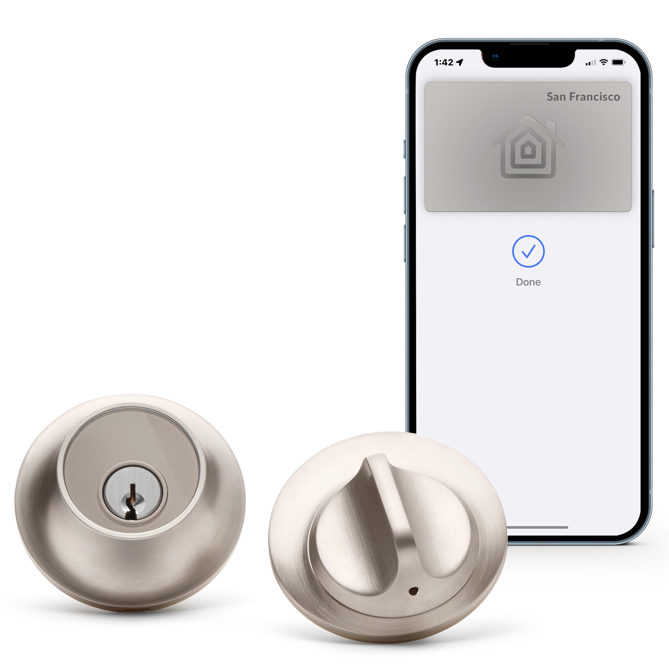 Photo 1 of Level Lock+ (Wi-Fi) – Previous Model (Satin Nickel)