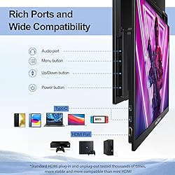 InnoView 18 Inch 260Hz Portable Gaming Monitor,2K