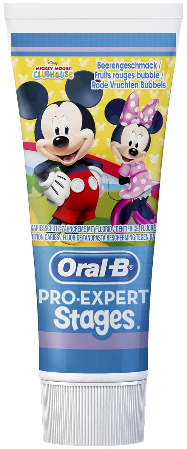 Crest Mickey Mouse Toothpaste for Kids, Ages 3+, Strawberry, 4.2 Oz (119g)