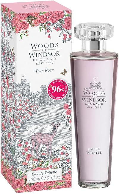 Woods of Windsor True Rose Eau de Toilette 100ml Floral Women's Perfume
