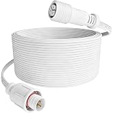 16FT Extension Cable for Eufy Permanent Outdoor Lights E120 E22 Linkind | IP68 Waterproof Cable Compatible with eufy T8L02 T8L04 Smart RGBWW Eave Lights, Halloween Christmas Holiday Landscape