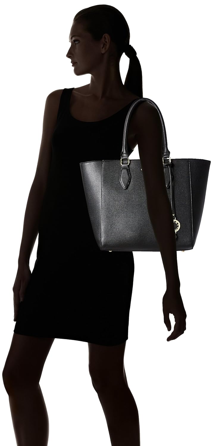 cathy london women's handbag, material- synthethic leather, colour- black