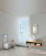 Grohe Rapid SL WC Dual Flush Set 1.2m with Skate Air Wall Plate view 3