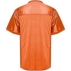 JKNAKN Blank Football Jerseys Mesh Athletic
