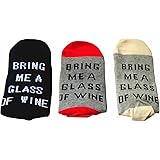 Bepo Soft unisex sock IF You Can Read This PLEASE Bring Me Some Wine Socks (3 Pairs)
