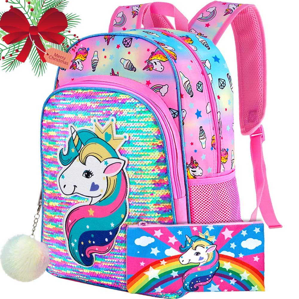 school unicorn backpack