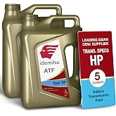 Idemitsu ATF Type HP Transmission Fluid for Subaru &ndash; 5 Qt, Pack of 2 | For Subaru HP Spec Non-CVT Transmissions | Anti-Wear &amp; Anti-Shudder | ISO &amp; IATF Certified