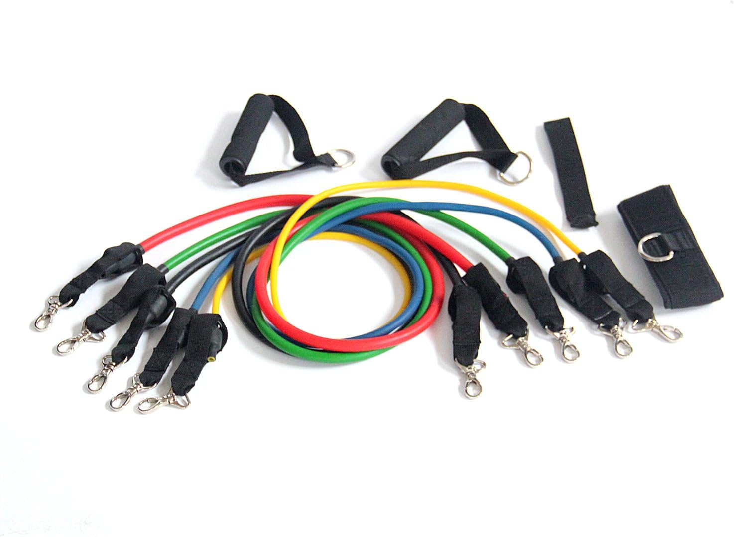 Resistance Band Set - Include 5 Exercise Bands - Great for Workout and Physical Therapy