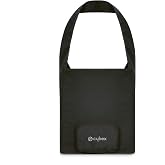 Cybex Libelle Stroller Travel Bag for Airplane &amp; Gate Check - Black | Compact Baby Stroller Bag for Air Travel, Adjustable Drawstring, Zipper Pouch, Folds into Storage Pocket