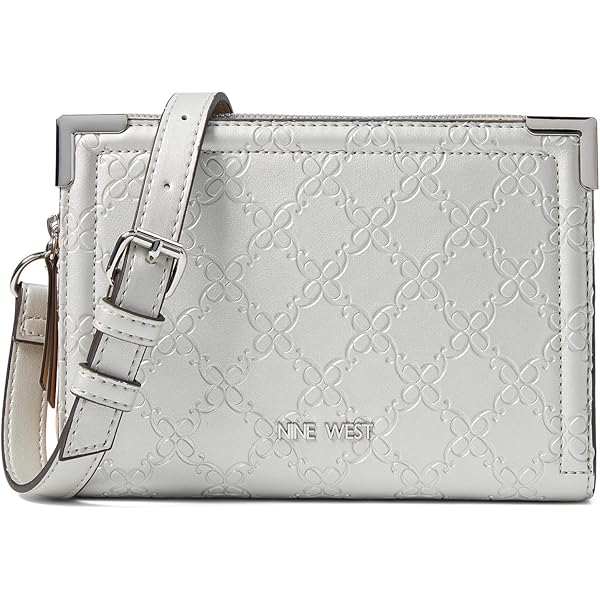 Amazon.com: Cole Haan Oversized Closure Phone Case Silver