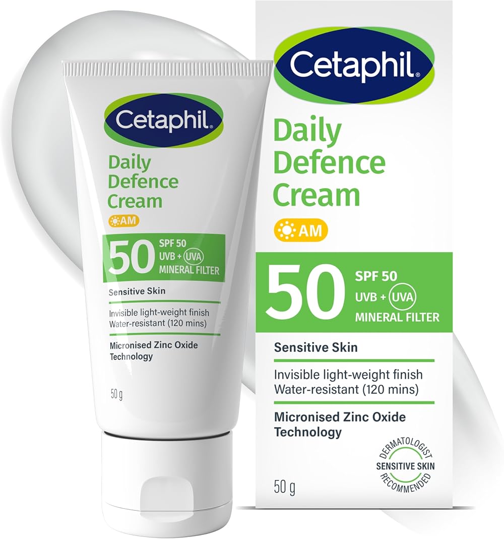 Cetaphil Daily Defence SPF 30 Mineral Sunscreen for Sensitive Skin