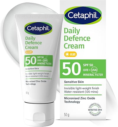 Cetaphil Daily Defence SPF 30 Mineral Sunscreen for Sensitive Skin