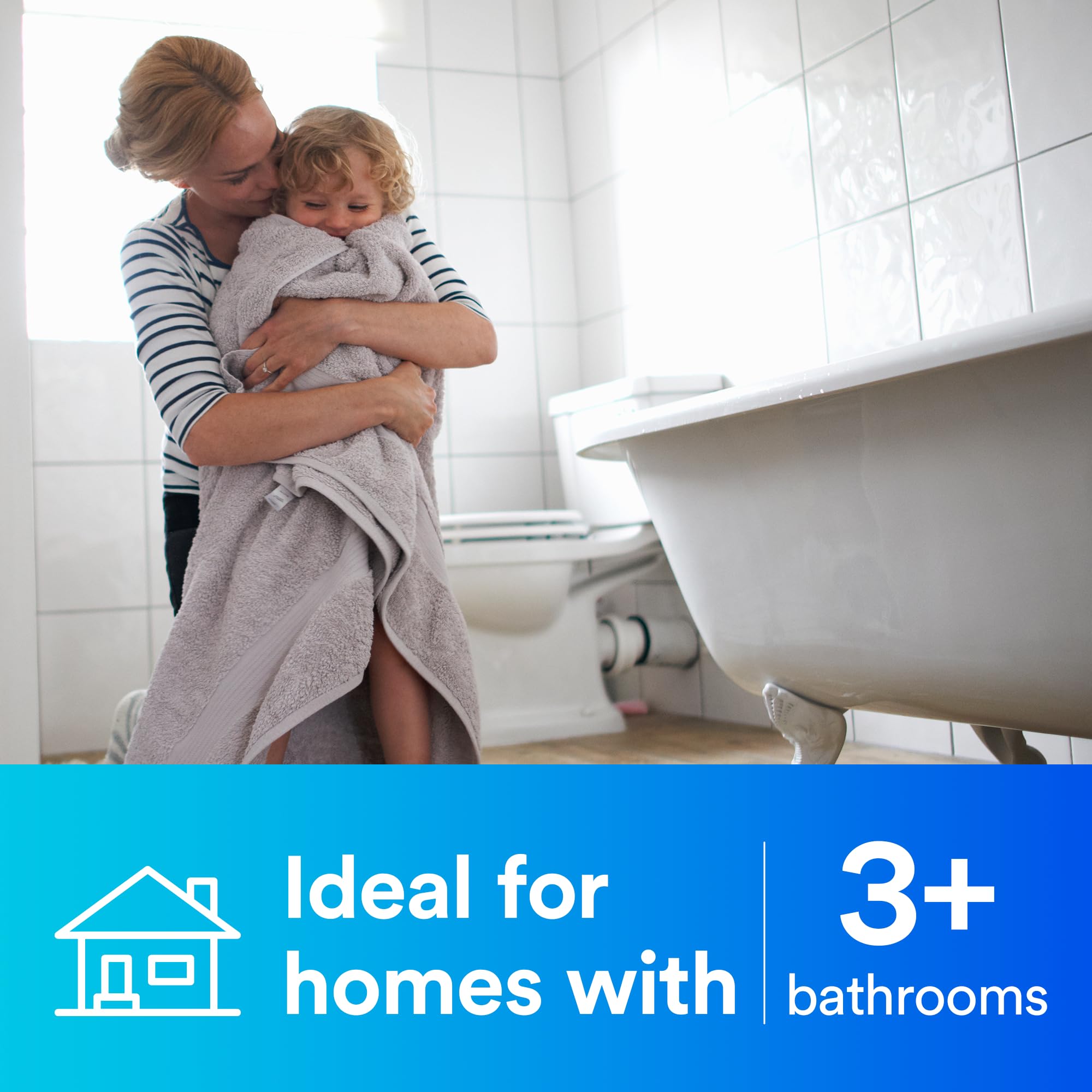 Aqua-Pure 3M Aqua-Pure Whole House Sanitary Quick Change Water Filter System AP902, Reduces Sediment, 5621101