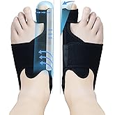 MOONSMILE 1 Pair Foot Bunion Corrector for Women &amp; Men, Night Bunion Splint, Big Toe Straightener, Foot Gear Bunion Brace for Pain Relief