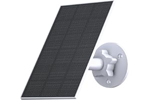 AOTHAIGRO Solar Panel Charger Compatible with Arlo Pro 3/Arlo Pro4/Arlo Ultra/Arlo Ultra 2/Arlo Pro 3 Floodlight, 2.5W Solar Panel with 9.8ft Charging Cable, IP65 Weatherproof with 360° Adjustable Wall Mount