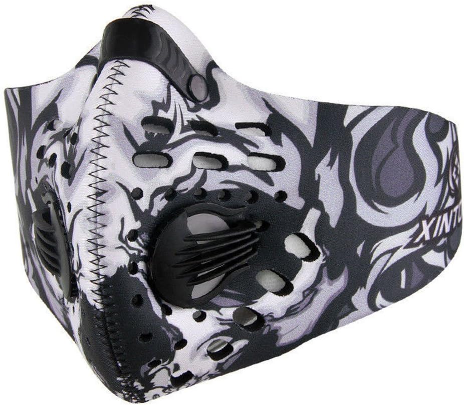 heDIANz High Altitude Hypoxia Training Mask Oxygen Controlled Masochist With Filter