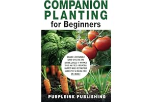 COMPANION PLANTING For Beginners: Organic & Sustainable Super-Effective Tips Anyone Can Use to Maximize Space And Yield A Bou