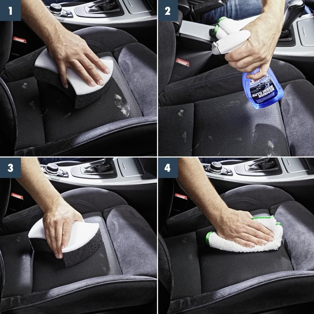 SONAX XTREME Autoinnenreiniger & Geruchsneutralisierer (500 ml) für Stoff, Polster, Cockpit, Kunststoff, Fahrzeughimmel & Innenverkleidungen – für hygienische Sauberkeit | Art-Nr. 02212410 5