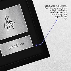 HWC Trading John Cena Gifts USL Framed Printed